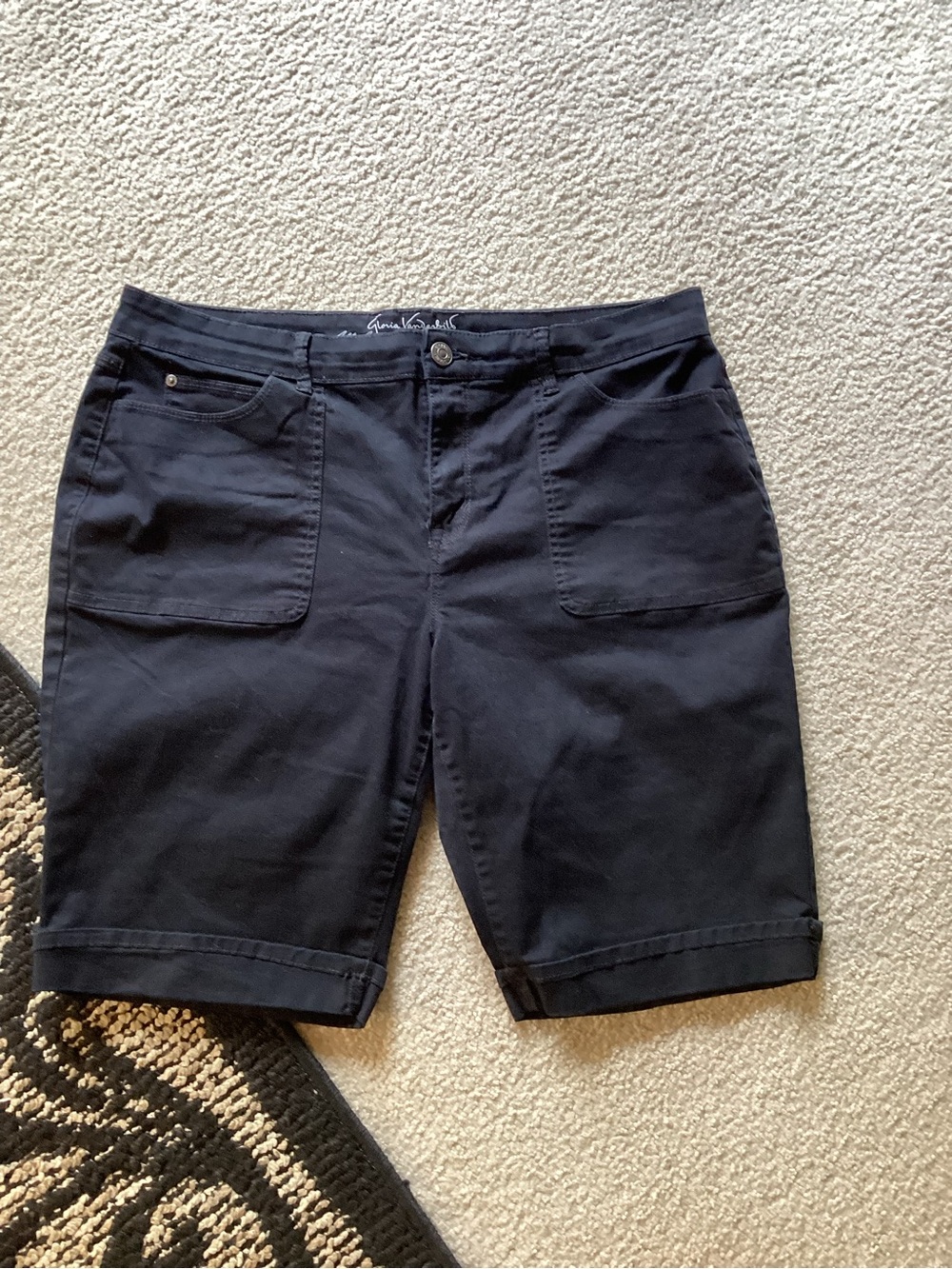 Women’s Black Bermuda Shorts